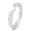 Thumbnail Image 4 of J'Lure Baguette-Cut Lab-Grown Diamond Contour Wedding Band 1/3 ct tw 18K White Gold
