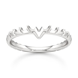 J'Lure Contour Wedding Band 18K White Gold