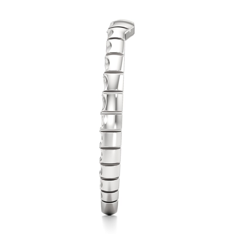 Main Image 3 of J'Lure Contour Wedding Band 18K White Gold