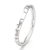 Thumbnail Image 4 of J'Lure Contour Wedding Band 18K White Gold