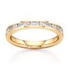 Thumbnail Image 1 of J'Lure Baguette & Round-Cut Lab-Grown Diamond Wedding Band 3/8 ct tw 18K Yellow Gold