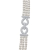 Thumbnail Image 2 of Yoko London Cultured Pearl Three-Strand Necklace With Diamonds 2 ct tw 18K White Gold 32"