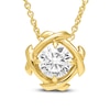 Thumbnail Image 1 of Unspoken Diamond Solitaire Necklace 1-1/2 ct tw 14K Yellow Gold 18" (I1/I)