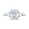 Thumbnail Image 4 of Pnina Tornai Radiant-Cut Lab-Grown Diamond Engagement Ring 3-1/2 ct tw 14K White Gold
