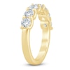 Thumbnail Image 2 of Lab-Grown Diamond Seven-Stone Anniversary Ring 1-1/2 ct tw 14K Yellow Gold