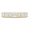 Thumbnail Image 3 of Lab-Grown Diamond Seven-Stone Anniversary Ring 1-1/2 ct tw 14K Yellow Gold