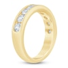 Thumbnail Image 2 of Lab-Grown Diamond Channel Wedding Band 1-1/2 ct tw 14K Yellow Gold