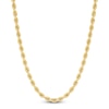 Thumbnail Image 1 of Silk Rope Chain Necklace 2.5mm Solid 14K Yellow Gold 18"