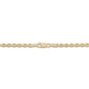 Thumbnail Image 3 of Silk Rope Chain Necklace 2.5mm Solid 14K Yellow Gold 18"