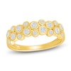 Thumbnail Image 1 of Jared Signature Mini Bezel Collection Lab-Grown Diamond Scatter Ring 3/8 ct tw 10K Yellow Gold