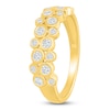 Thumbnail Image 2 of Jared Signature Mini Bezel Collection Lab-Grown Diamond Scatter Ring 3/8 ct tw 10K Yellow Gold