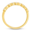Thumbnail Image 4 of Jared Signature Mini Bezel Collection Lab-Grown Diamond Scatter Ring 3/8 ct tw 10K Yellow Gold
