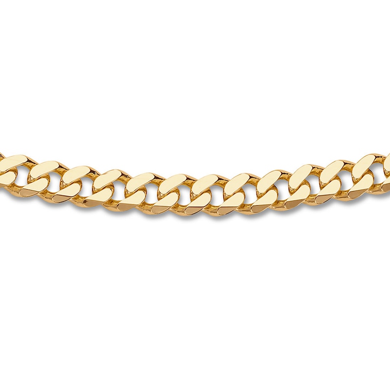 Main Image 1 of Curb Link Bracelet 14K Yellow Gold 8.75" Length