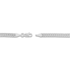 Thumbnail Image 2 of Bismark Chain Bracelet 14K White Gold 7.5" Length