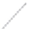 Thumbnail Image 1 of Beaded Bracelet 14K White Gold 7.25" Length