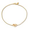 Thumbnail Image 1 of Love Knot Bangle 14K Yellow Gold