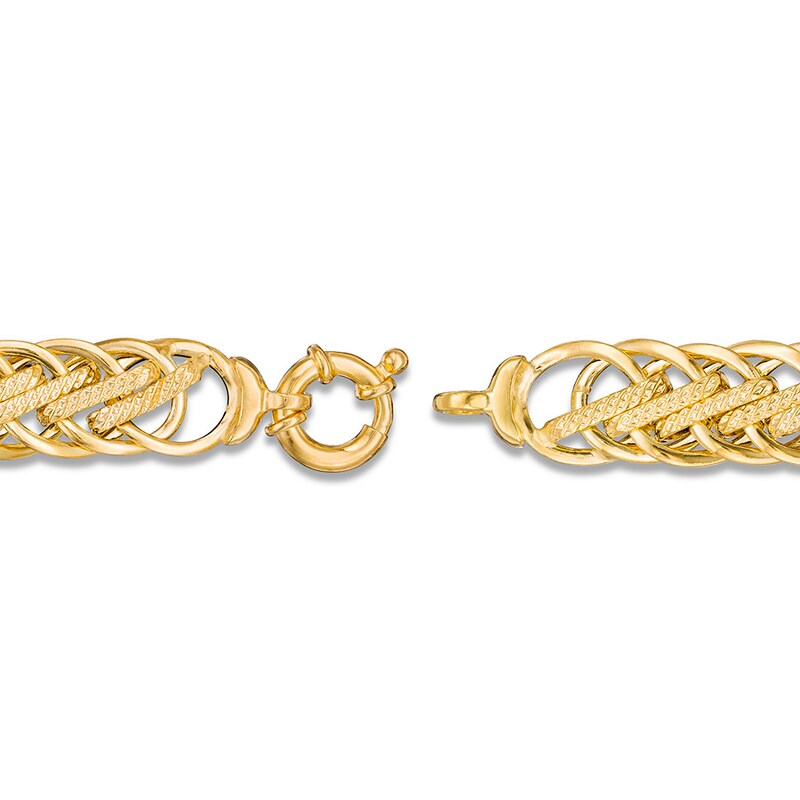 Main Image 3 of Link Bracelet 14K Yellow Gold 7.5" Length