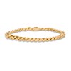 Thumbnail Image 1 of Link Chain Bracelet 14K Yellow Gold 8" Length