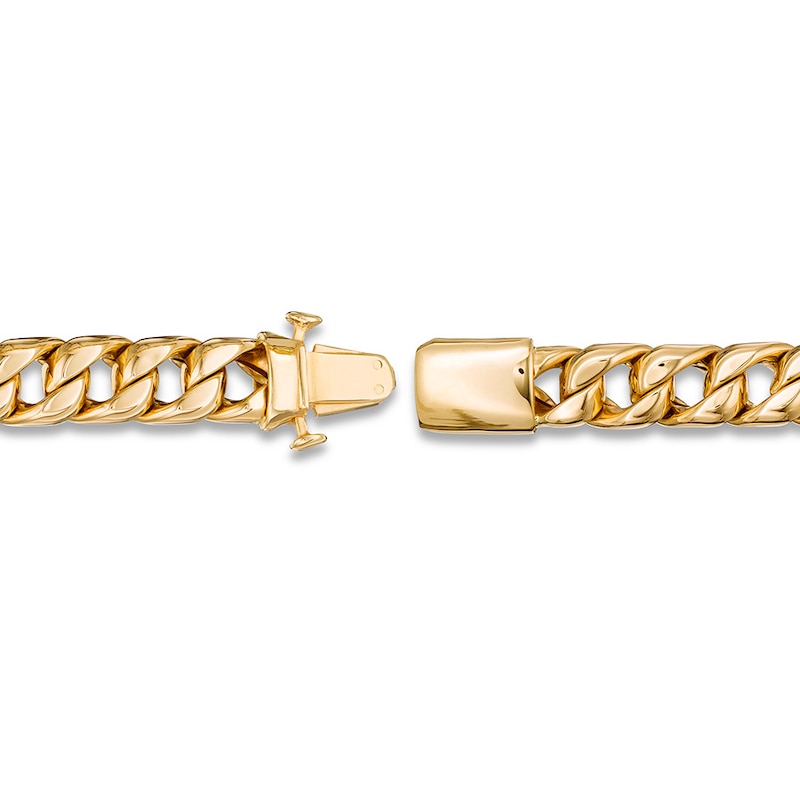 Link Chain Bracelet 14K Yellow Gold 8" Length