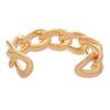 Thumbnail Image 2 of Oval Link Cuff Bracelet 14K Yellow Gold