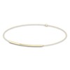 Thumbnail Image 1 of Curved Bar Bracelet 10K Yellow Gold 7.25&quot;
