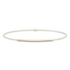 Thumbnail Image 2 of Curved Bar Bracelet 10K Yellow Gold 7.25&quot;