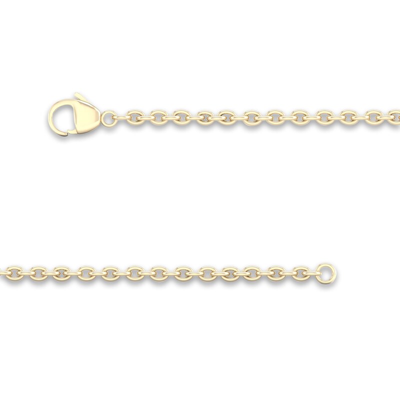 Main Image 4 of Curved Bar Bracelet 10K Yellow Gold 7.25&quot;