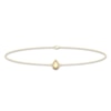Thumbnail Image 2 of Teardrop Bracelet 10K Yellow Gold 7.25"