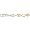 Thumbnail Image 1 of Link Chain Bracelet 10K Yellow Gold 7.5"