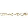 Thumbnail Image 2 of Link Chain Bracelet 10K Yellow Gold 7.5"