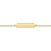 Thumbnail Image 1 of Bar Anklet 10K Yellow Gold 9" to 10" Adjustable