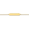 Thumbnail Image 2 of Bar Anklet 10K Yellow Gold 9" to 10" Adjustable