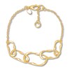 Thumbnail Image 1 of Oval Link Bracelet 14K Yellow Gold 7.75"