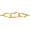 Thumbnail Image 2 of Oval Link Bracelet 14K Yellow Gold 7.75"