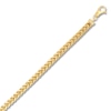 Thumbnail Image 1 of Semi-Solid Franco Link Chain Bracelet 14K Yellow Gold 8.5"