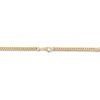 Thumbnail Image 2 of Semi-Solid Square Franco Chain Bracelet 10K Yellow Gold 8.5"