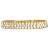 Thumbnail Image 0 of Men's Link Chain Bracelet 10K Two-Tone Gold 8.5"