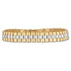 Thumbnail Image 1 of Men's Link Chain Bracelet 10K Two-Tone Gold 8.5"