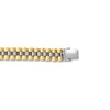 Thumbnail Image 3 of Men's Link Chain Bracelet 10K Two-Tone Gold 8.5"