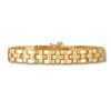 Thumbnail Image 1 of 7.25&quot; Link Bracelet 10K Yellow Gold Approx. 9mm