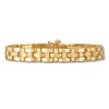 Thumbnail Image 3 of 7.25&quot; Link Bracelet 10K Yellow Gold Approx. 9mm