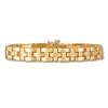 Thumbnail Image 2 of 7.25" Link Bracelet 10K Yellow Gold Approx. 9mm