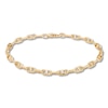 Thumbnail Image 0 of Semi-Solid Mariner Link Chain Bracelet 10K Yellow Gold 8.5"