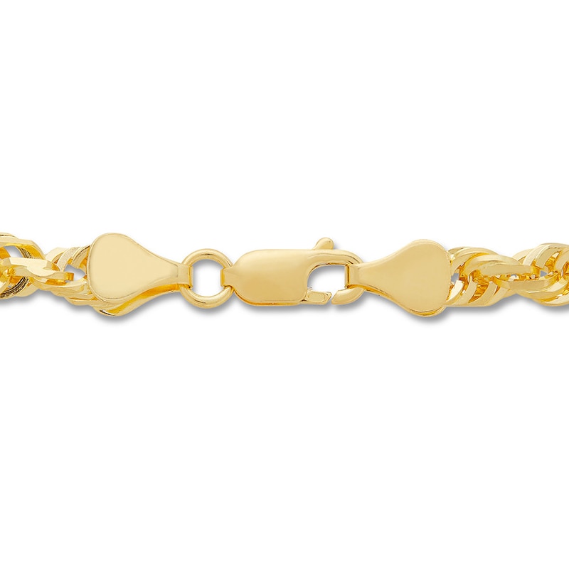 Main Image 2 of Rope Chain Bracelet 10K Yellow Gold 9&quot; Approx. 5.5mm