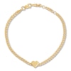 Thumbnail Image 0 of Heart Bracelet 14K Yellow Gold 6.25"