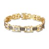 Thumbnail Image 1 of Men's Diamond Bracelet 2 ct tw 10K Yellow Gold 8.5"