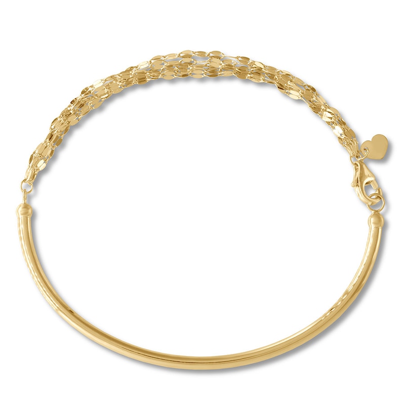 Main Image 1 of Bangle Bracelet 10K Yellow Gold