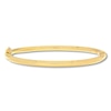 Thumbnail Image 1 of Textured Bangle 10K Yellow Gold 7.25",Y"