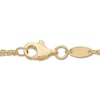 Thumbnail Image 2 of Two-Row Disc Bracelet 10K Yellow Gold 7.5&quot;