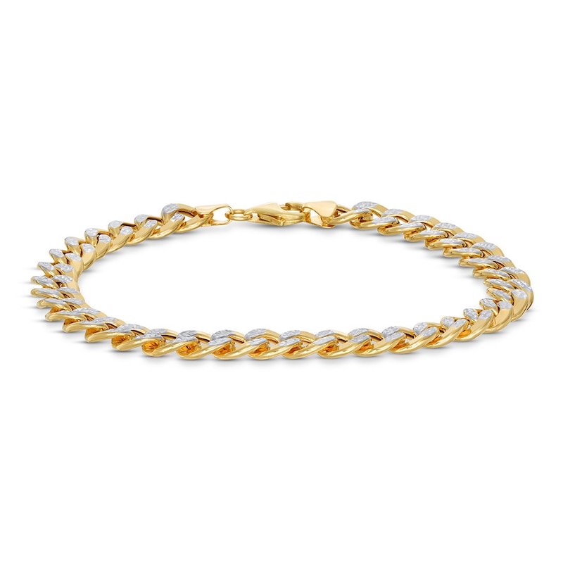 10K Gold 4.9mm 7.25 Double Rope Bracelet